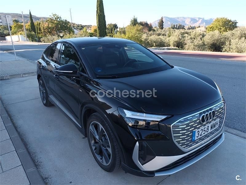 Eléctrico Usado 2023 Audi Q4 Sportback e-tron S-Line SUV | 37.500 € - Imagen 1/4
