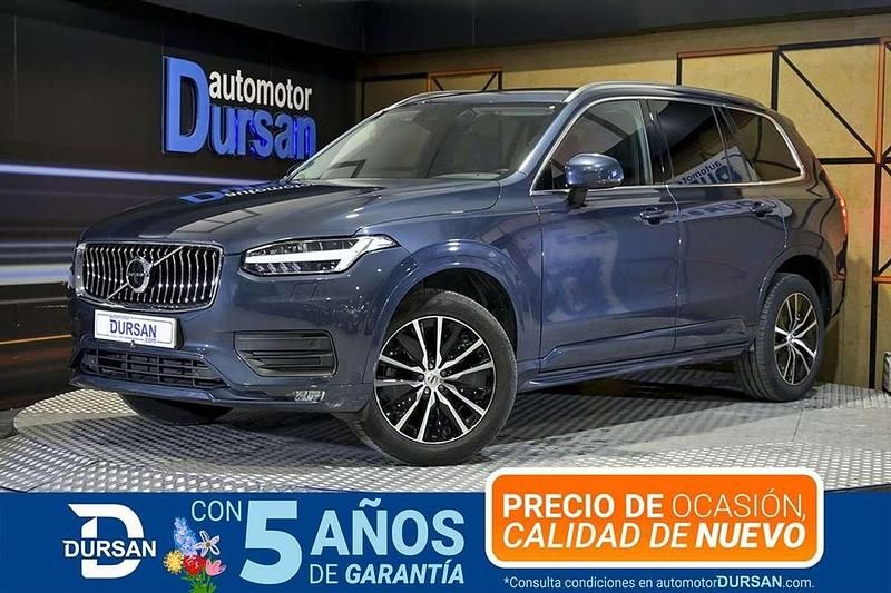 Usado Volvo XC90 Momentum 238 CV (175 kW) 2021 Azul SUV