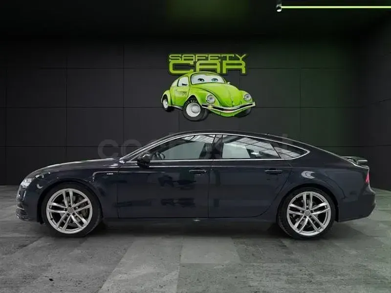 Usado Audi A7 Sportback S-Line 272 CV (200 kW) 2017 Azul Utilitario