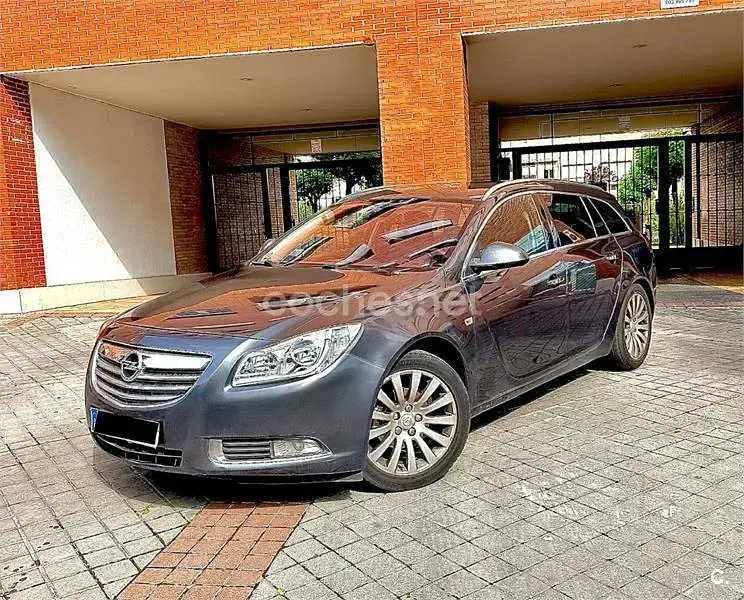 Usado Opel Insignia Cosmo 130 CV (95 kW) 2010 Gris / plata Familiar