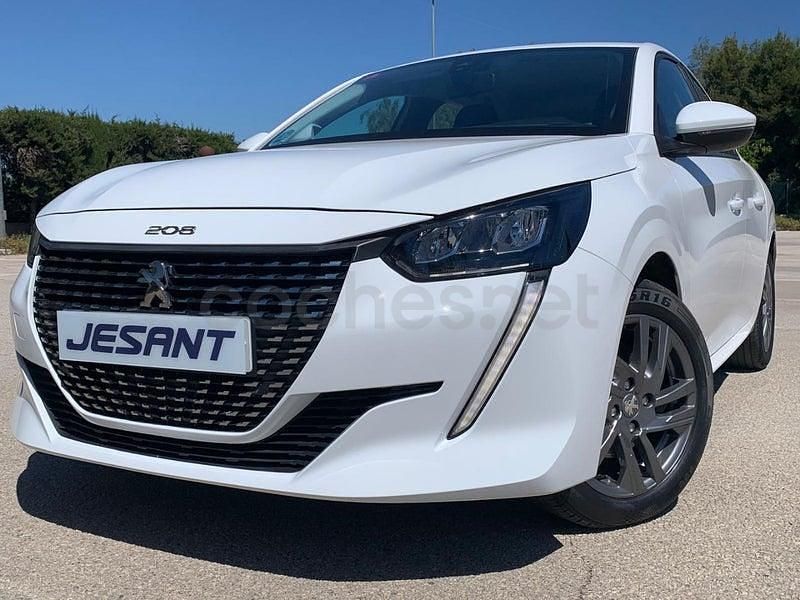 Usado Peugeot 208 Active 100 CV (73 kW) 2021 Blanco Utilitario