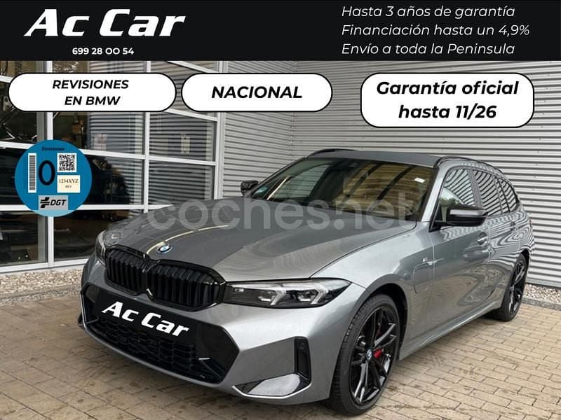 Usado BMW 330e M Sport 292 CV (214 kW) 2023 Gris / plata Familiar