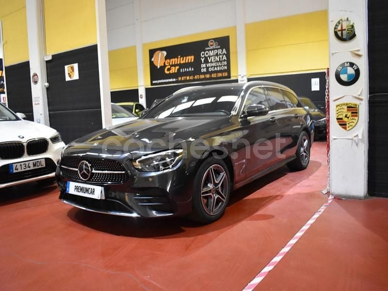 Gris / plata Usado 2021 Mercedes E300 Familiar | 34.490 € (Buen precio) - Imagen 1/4