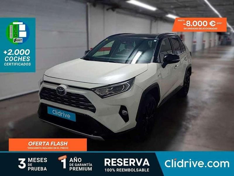 Blanco Usado 2020 Toyota RAV4 Hybrid Advance SUV | 22.690 € (Buen precio) - Imagen 1/3