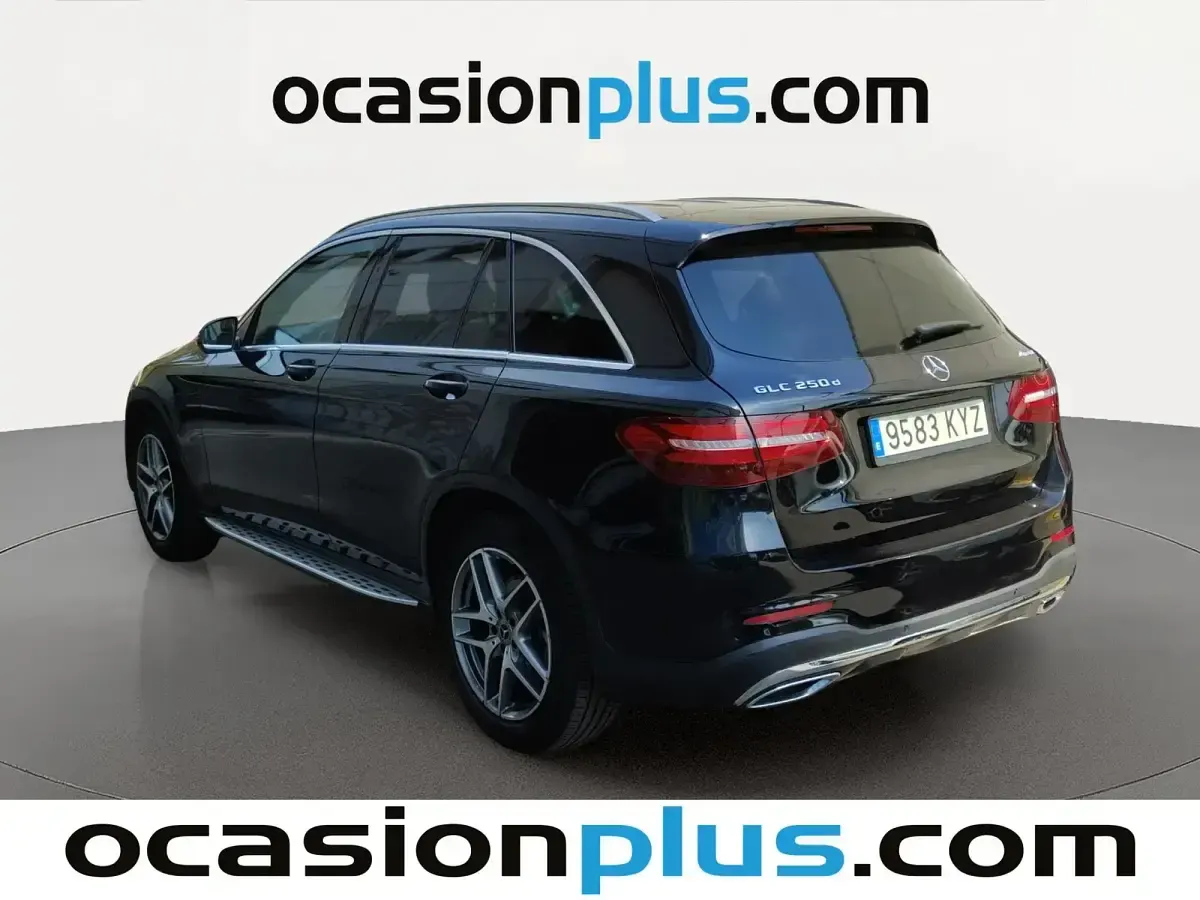 Usado Mercedes GLC250 204 CV (150 kW) 2019 Negro SUV
