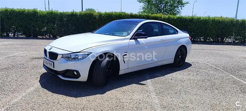 Usado BMW 420 Coupé Sport Line 190 CV (139 kW) 2014 Blanco Coupe