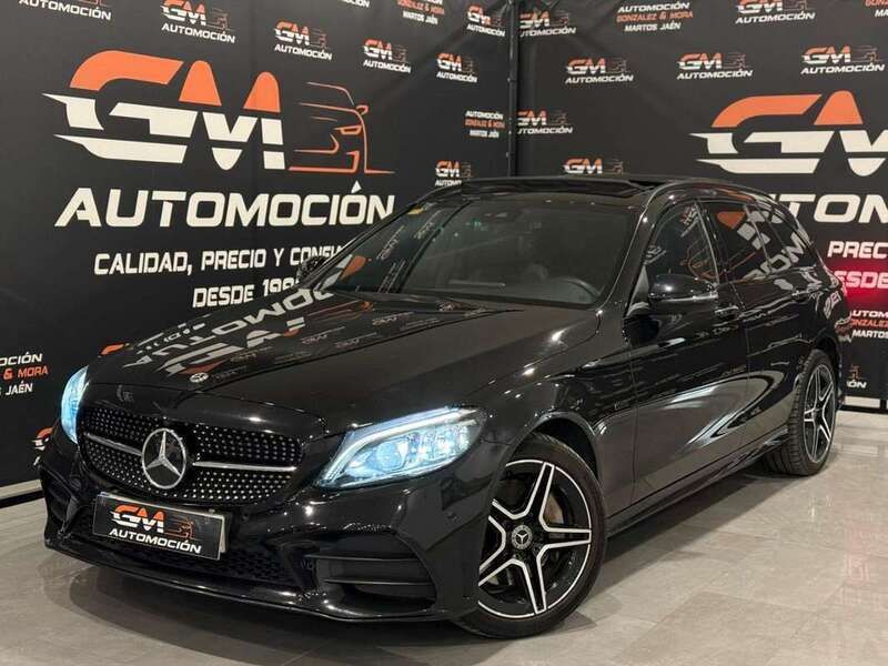 Negro Usado 2019 Mercedes C300e Familiar | 30.900 € - Imagen 1/4
