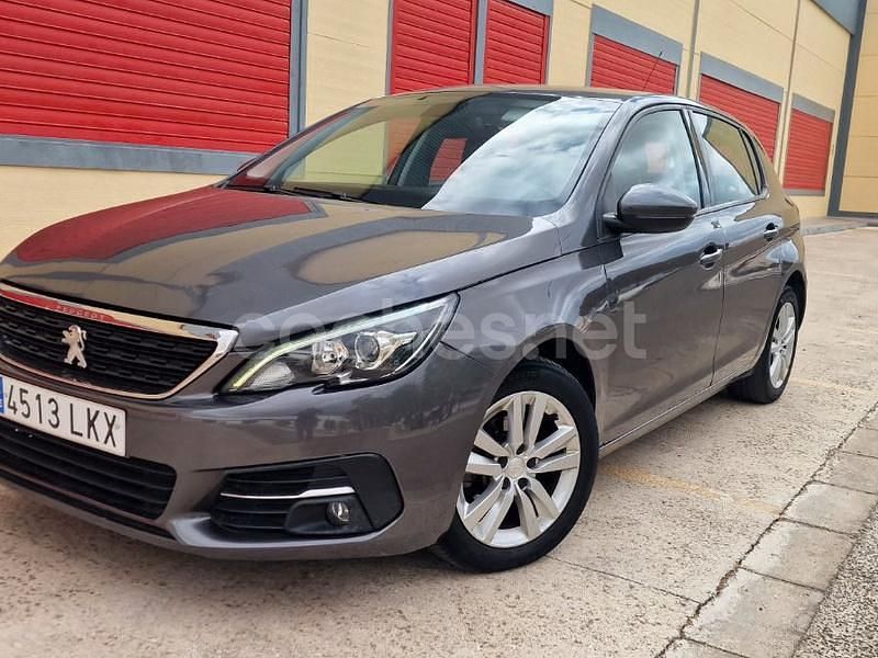 Gris / plata Usado 2020 Peugeot 308 Active Berlina | 9500 € (Buen precio) - Imagen 1/4
