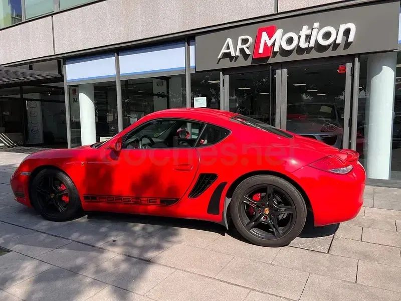 Usado Porsche Cayman 320 CV (235 kW) 2010 Rojo Coupe