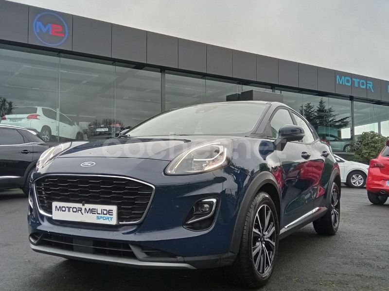 Azul Usado 2020 Ford Puma Titanium SUV | 17.990 € (Caro) - Imagen 1/4