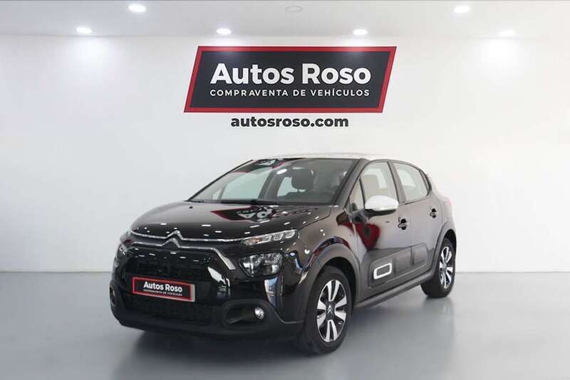 Negro Usado 2022 Citroën C3 PureTech Utilitario | 10.990 € (Precio justo) - Imagen 1/4