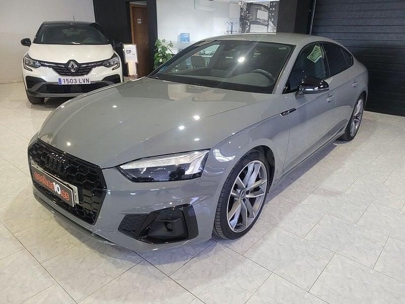 Usado Audi A5 Sportback S-Line 204 CV (150 kW) 2022 Gris / plata Utilitario