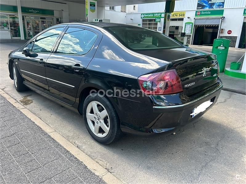 Usado Peugeot 407 143 CV (105 kW) 2005 Negro Berlina