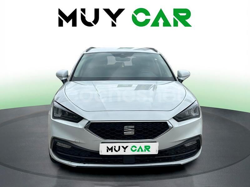 Usado Seat Leon Style 116 CV (85 kW) 2021 Blanco Utilitario