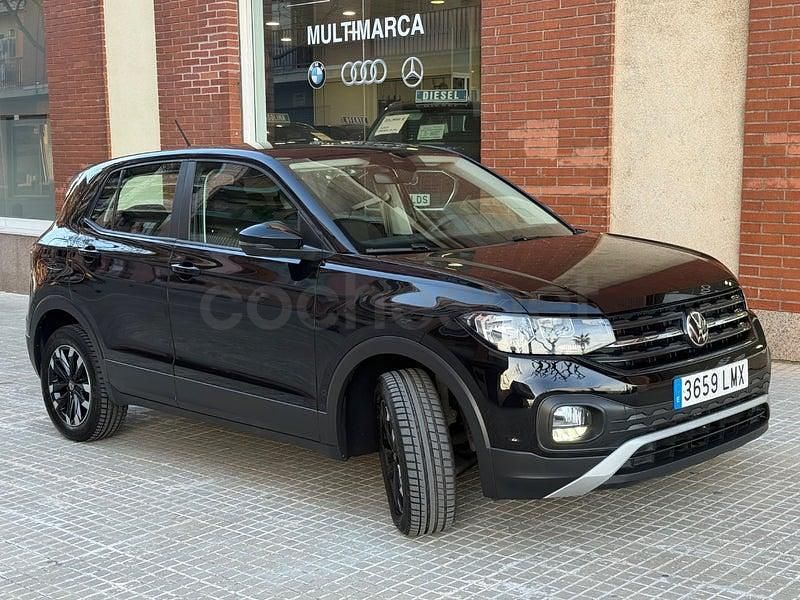Usado VW T-Cross Edition 95 CV (69 kW) 2021 Negro SUV