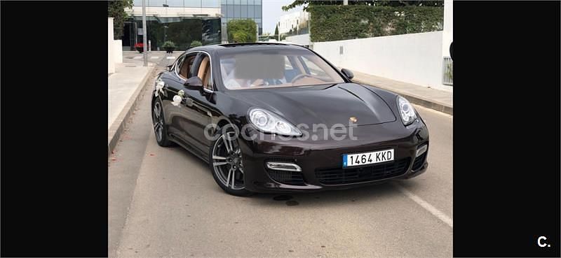 Usado Porsche Panamera Turbo 500 CV (367 kW) 2010 Marrón Berlina