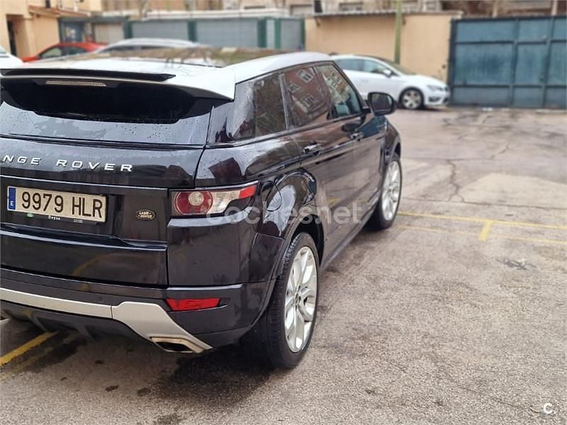 Usado Land Rover Range Rover evoque Dynamic 240 HP (176 kW) 2012 Preto SUV
