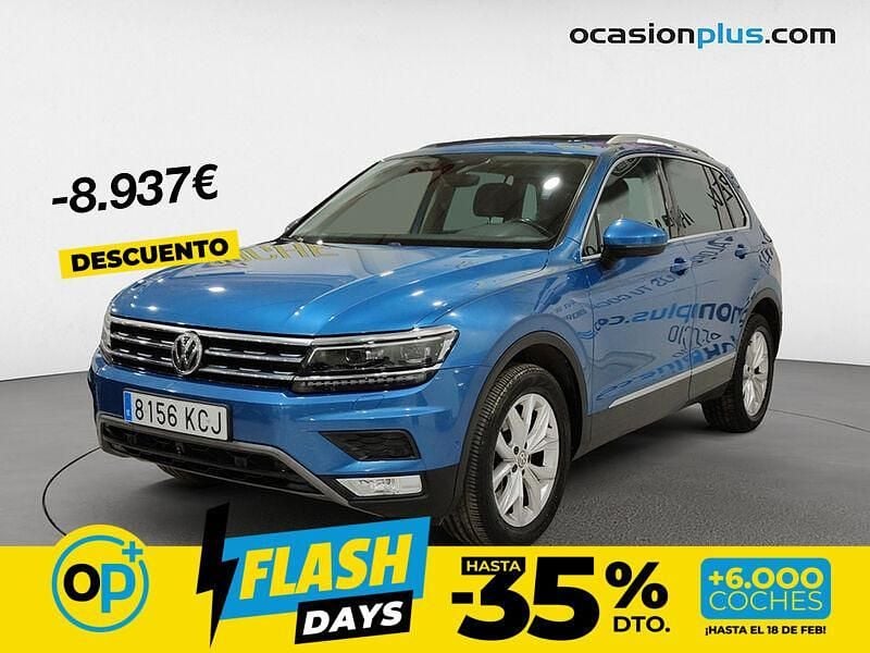 Azul Usado 2017 VW Tiguan Sportline SUV | 17.963 € (Super precio) - Imagen 1/4