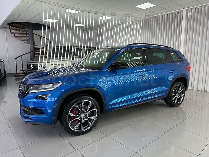 Begagnad Skoda Kodiaq RS 239 HK (175 kW) 2020 Blå SUV
