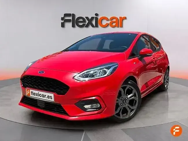 Usado Ford Fiesta ST-Line 100 CV (73 kW) 2019 Rojo Utilitario