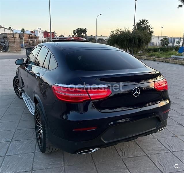 Usado Mercedes GLC250 204 CV (150 kW) 2018 Negro Coupe