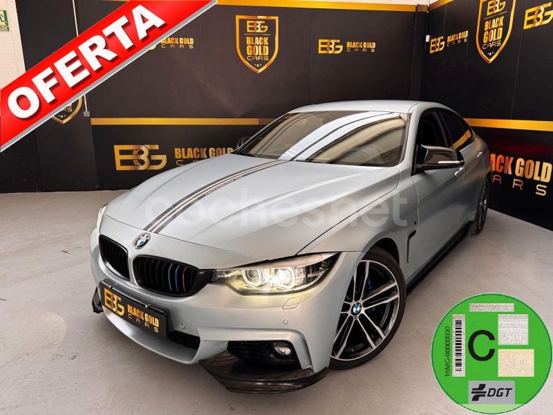 Gris / plata Usado 2017 BMW 418 Gran Coupé M Sport Coupe | 22.490 € (Un poco caro) - Imagen 1/4