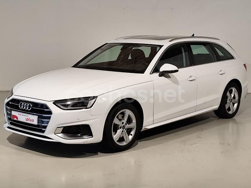 Blanco Usado 2021 Audi A4 Advanced Plus Familiar | 29.200 € (Un poco caro) - Imagen 1/4