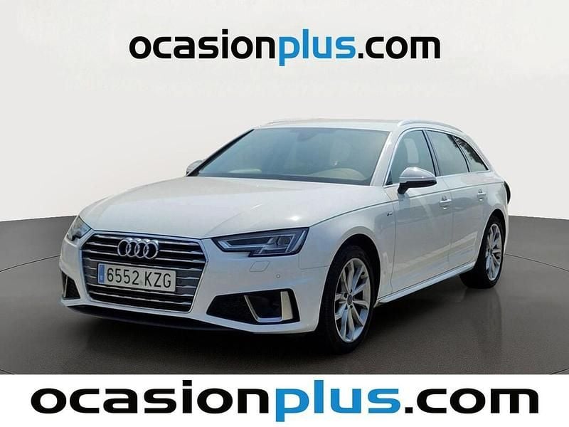 Usado Audi A4 S-Line 150 CV (110 kW) 2019 Blanco Familiar