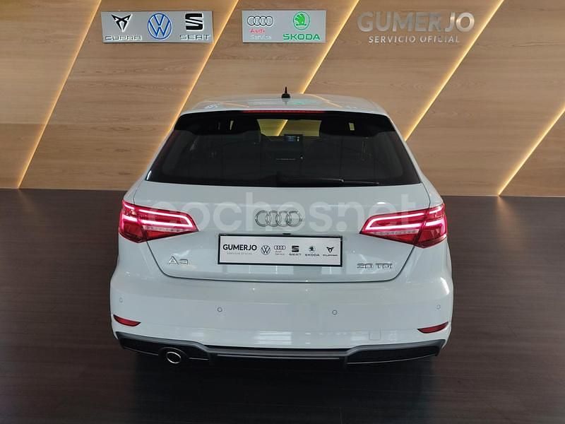 Usado Audi A3 116 CV (85 kW) 2020 Blanco Berlina