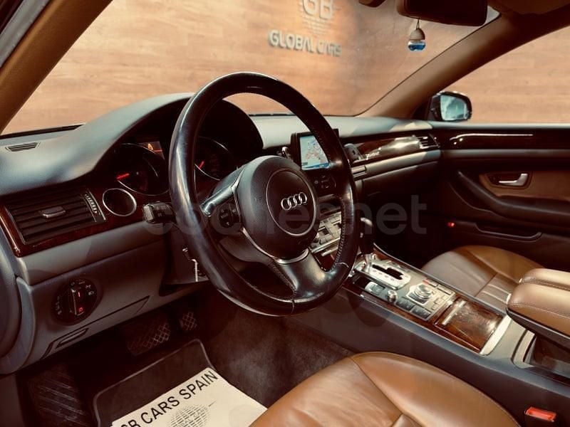 Usado Audi A8 275 CV (202 kW) 2004 Azul Berlina