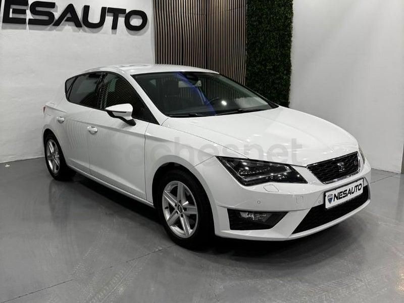 Usado Seat Leon FR 150 CV (110 kW) 2015 Blanco Berlina