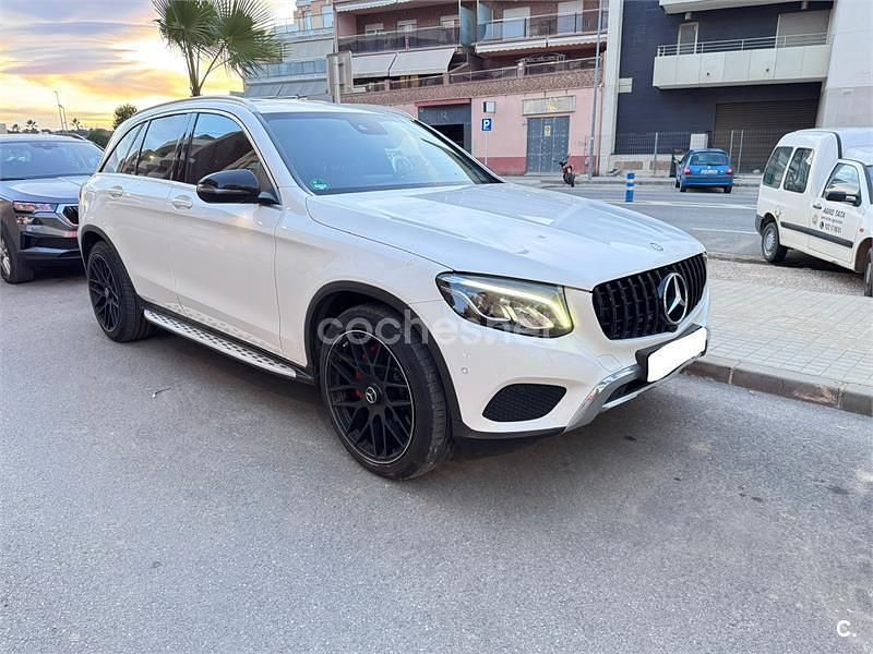 Usado Mercedes GLC220 170 CV (125 kW) 2016 Blanco SUV
