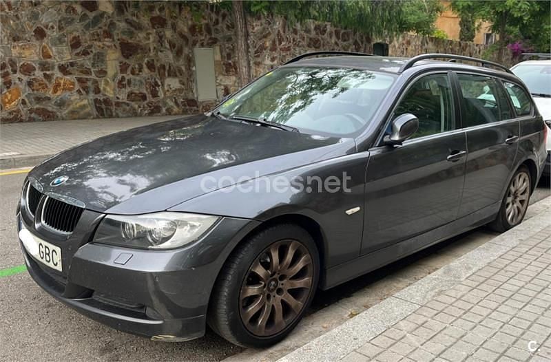Usado BMW 320 163 CV (119 kW) 2008 Negro Familiar