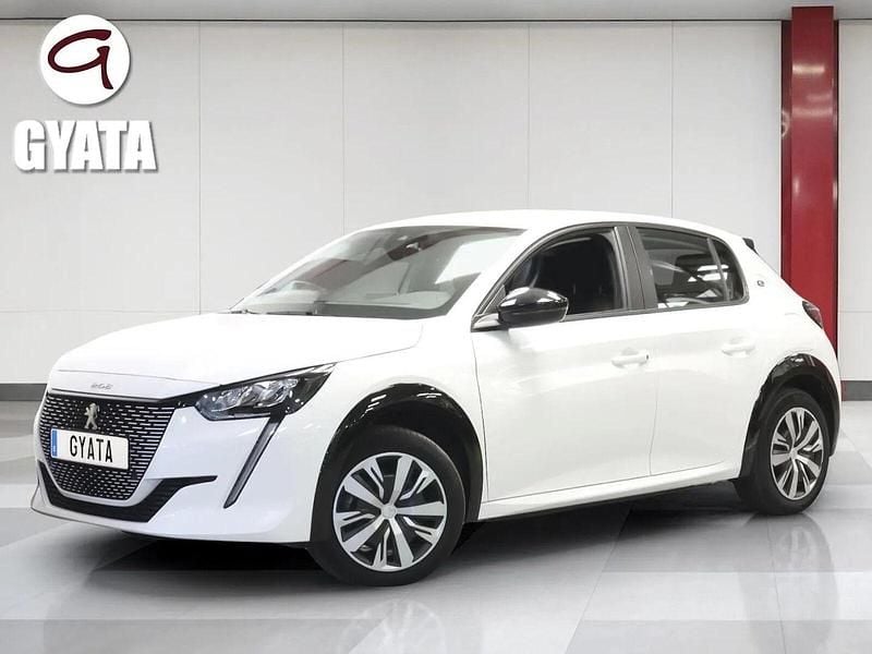 Usado Peugeot e-208 Active 100 kW (136 CV) 2021 Blanco Utilitario
