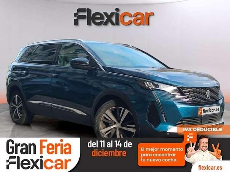 Azul Usado 2023 Peugeot 5008 Allure SUV | 23.790 € (Buen precio) - Imagen 1/4