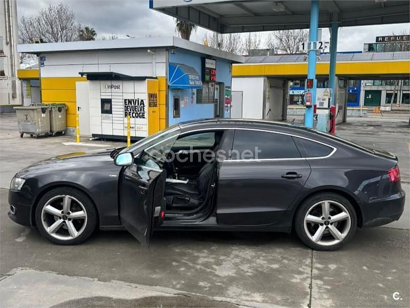 Usado Audi A5 Sportback 190 CV (139 kW) 2011 Negro Utilitario