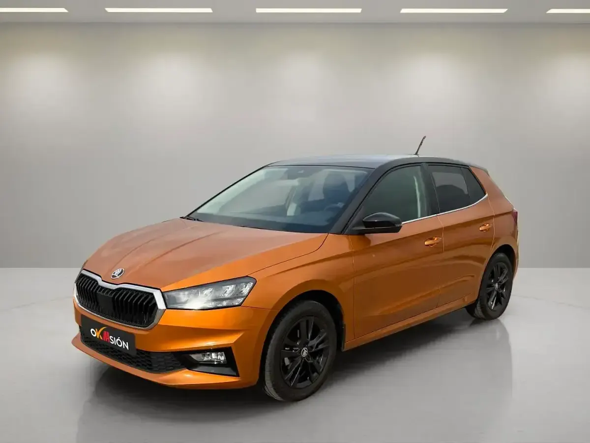 Occasion Skoda Fabia Style 95 ch (69 kW) 2022 Orange Citadine