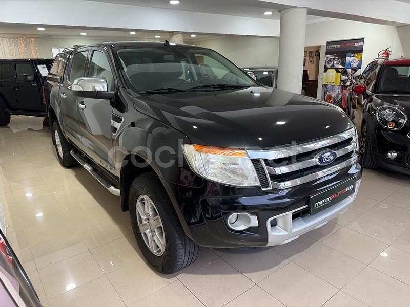 Usado Ford Ranger XLT 150 CV (110 kW) 2013 Negro Recogida