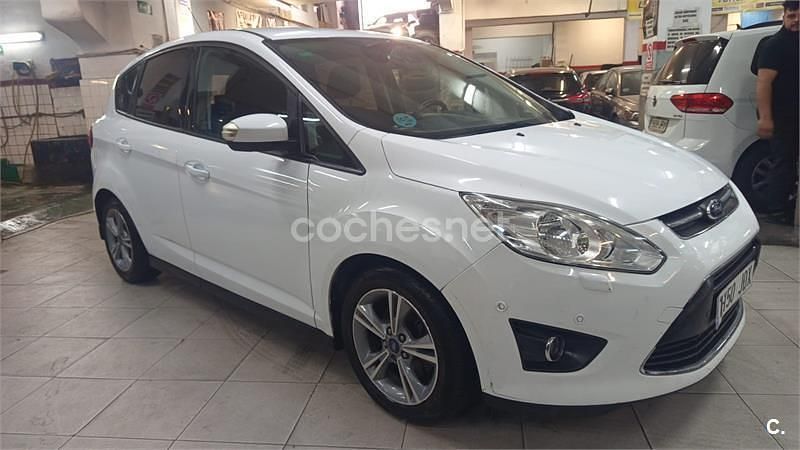 Usado Ford C-MAX Titanium 125 CV (91 kW) 2015 Blanco Monovolumen
