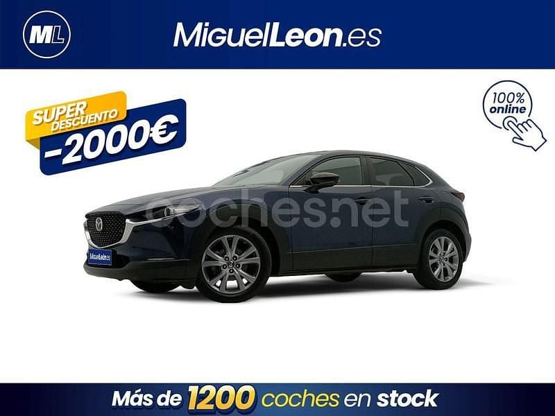 Azul Usado 2022 Mazda CX-30 SUV | 21.985 € (Precio justo) - Imagen 1/3