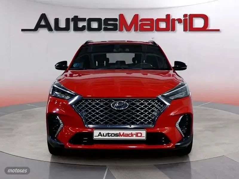 Usado Hyundai Tucson N Line 136 CV (100 kW) 2020 Rojo SUV