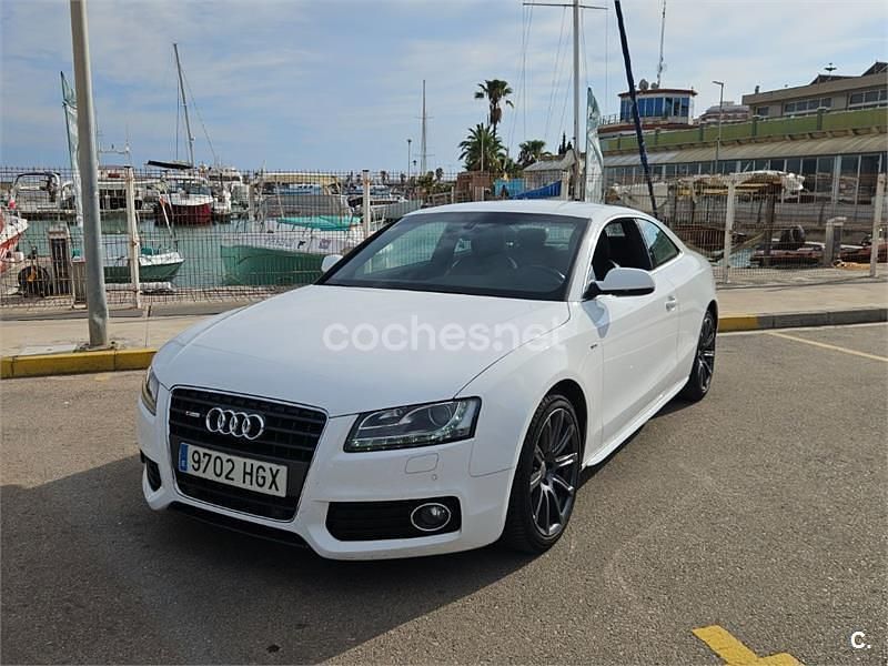 Blanco Usado 2011 Audi A5 Coupe | 9700 € (Precio justo) - Imagen 1/4