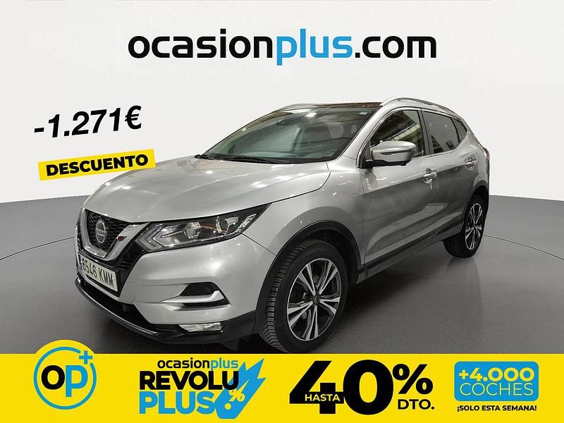 Usado Nissan Qashqai N-Connecta 115 CV (84 kW) 2018 Blanco SUV