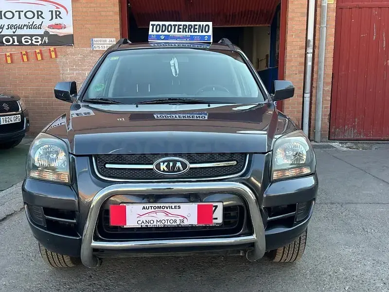 Usado Kia Sportage 142 CV (104 kW) 2007 Negro SUV