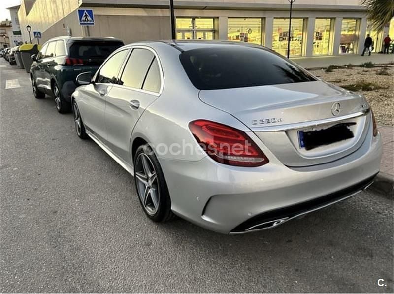 Gris / plata Usado 2016 Mercedes C220 AMG Familiar | 17.000 € (Super precio) - Imagen 1/4