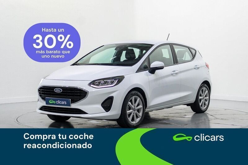 Blanco Usado 2022 Ford Fiesta Trend Utilitario | 13.990 € (Precio justo) - Imagen 1/4