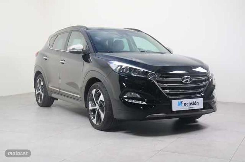 Usado Hyundai Tucson Style 136 CV (100 kW) 2016 Negro SUV