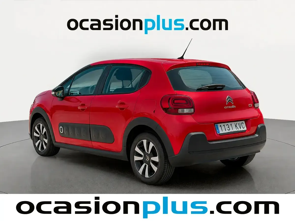 Usado Citroën C3 Feel 82 CV (60 kW) 2019 Rojo Utilitario