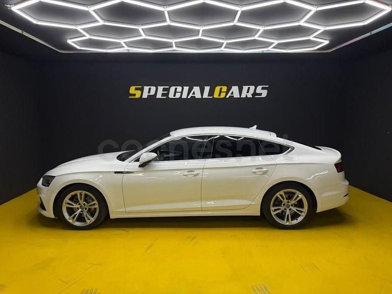 Usado Audi A5 Sportback S-Line 190 CV (139 kW) 2017 Blanco Utilitario