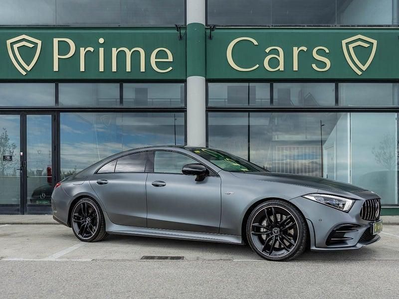 Usado Mercedes CLS53 AMG 435 CV (319 kW) 2019 Gris / plata Berlina